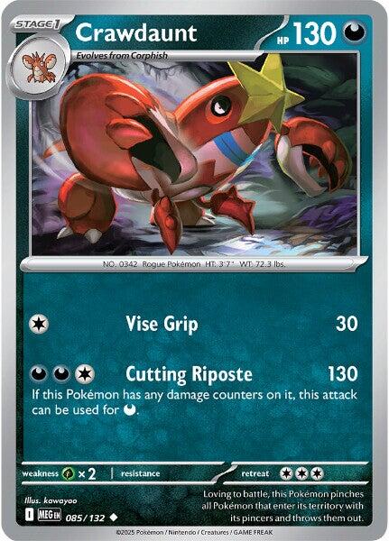 Crawdaunt [MEG - 085/132] - Cartes Sportives Rive Sud