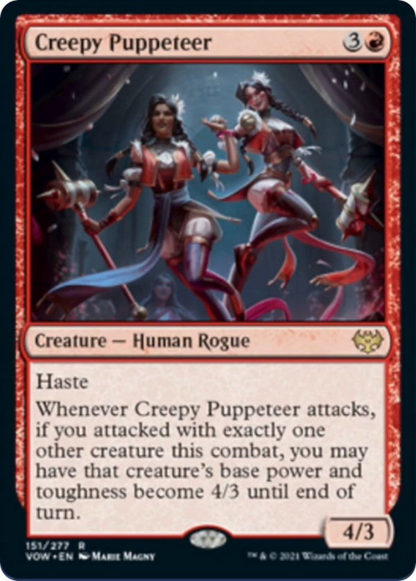 Creepy Puppeteer [VOW - 151] - Cartes Sportives Rive Sud