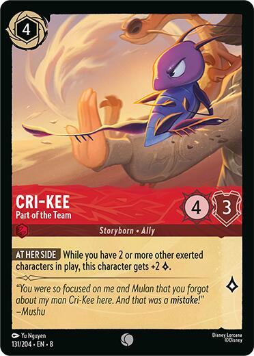 Cri - Kee - Part of the Team [8 - 131/204] - Cartes Sportives Rive Sud