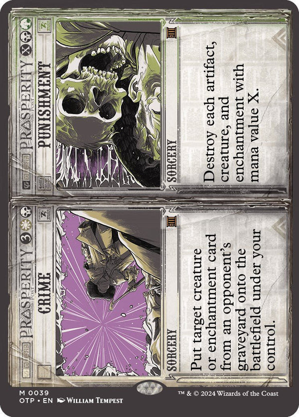 Crime // Punishment [OTP - 39] - Cartes Sportives Rive Sud