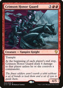 Crimson Honor Guard [C17 - 23] - Cartes Sportives Rive Sud