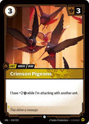 Crimson Pigeons [UNL - 154/219] - Cartes Sportives Rive Sud