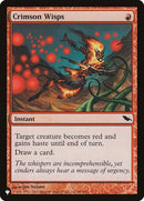 Crimson Wisps (SHM) [LIST - 88/301] - Cartes Sportives Rive Sud