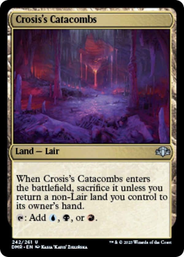 Crosis's Catacombs [DMR - 242] - Cartes Sportives Rive Sud