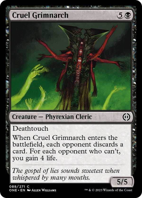 Cruel Grimnarch [ONE - 88] - Cartes Sportives Rive Sud
