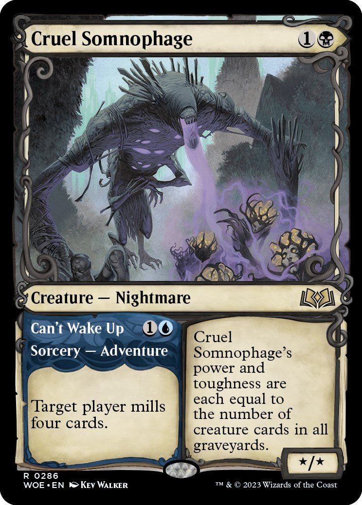 Cruel Somnophage (Showcase) [WOE - 286] - Cartes Sportives Rive Sud