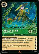 Cruella De Vil - Judgmental Traveler [12 - 92/204] - Cartes Sportives Rive Sud