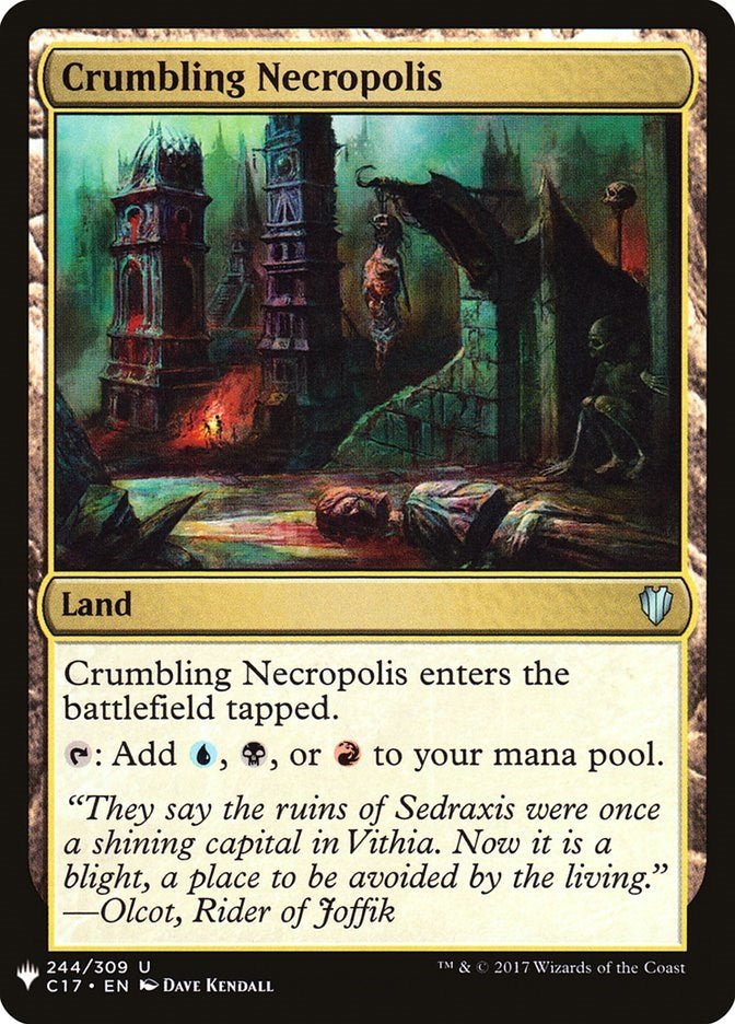 Crumbling Necropolis [LIST - 244] - Cartes Sportives Rive Sud