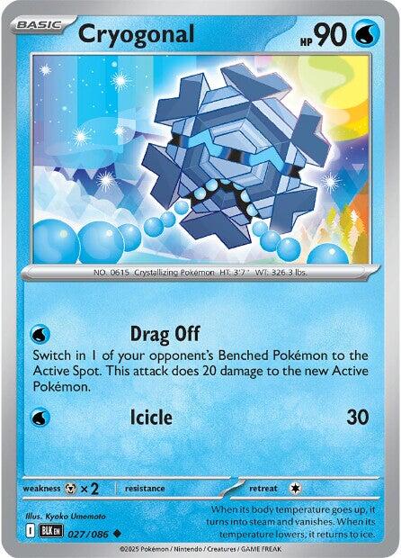 Cryogonal [BLK - 027/086] - Cartes Sportives Rive Sud