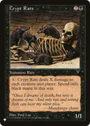 Crypt Rats [LIST - N/A] - Cartes Sportives Rive Sud