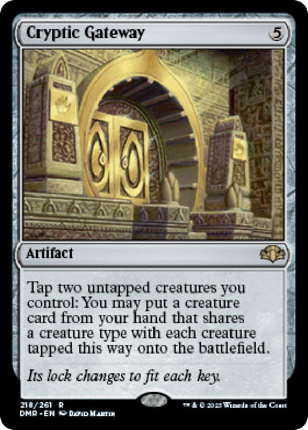 Cryptic Gateway [DMR - 218] - Cartes Sportives Rive Sud