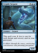 Cryptic Serpent [CMM - 83] - Cartes Sportives Rive Sud