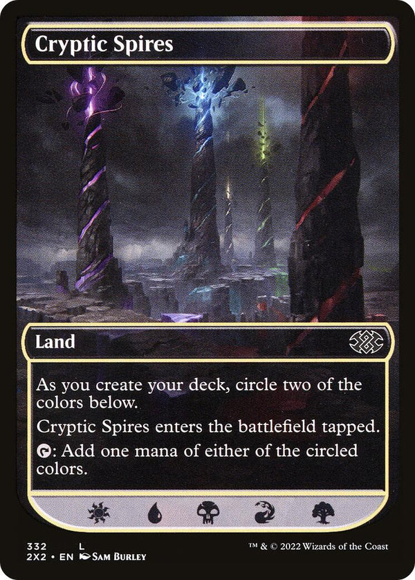 Cryptic Spires [2X2 - 332] - Cartes Sportives Rive Sud