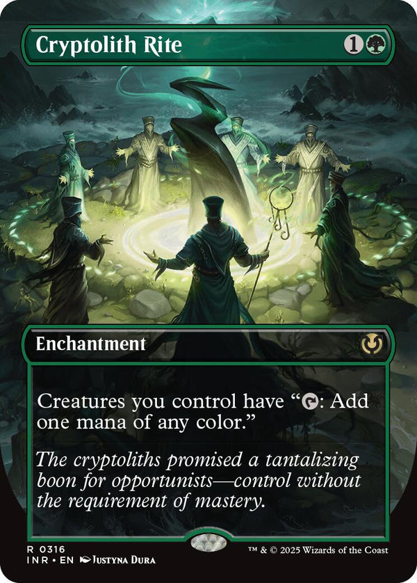 Cryptolith Rite (Borderless) [INR - 316] - Cartes Sportives Rive Sud