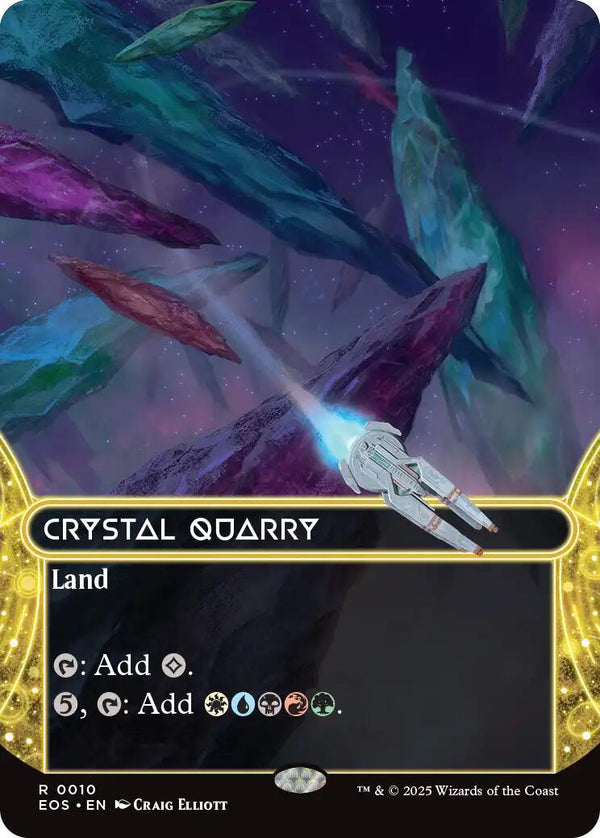 Crystal Quarry (0010) (Borderless) [EOS - 10] - Cartes Sportives Rive Sud