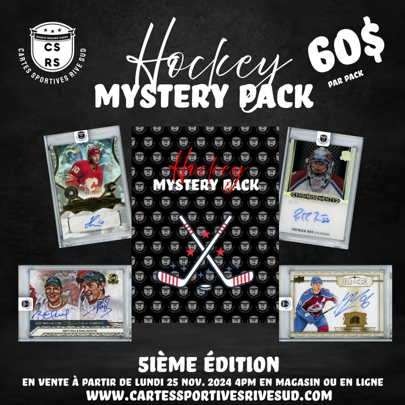 CSRS Mystery Pack Hockey Edition 5 Limited /60 - Cartes Sportives Rive Sud