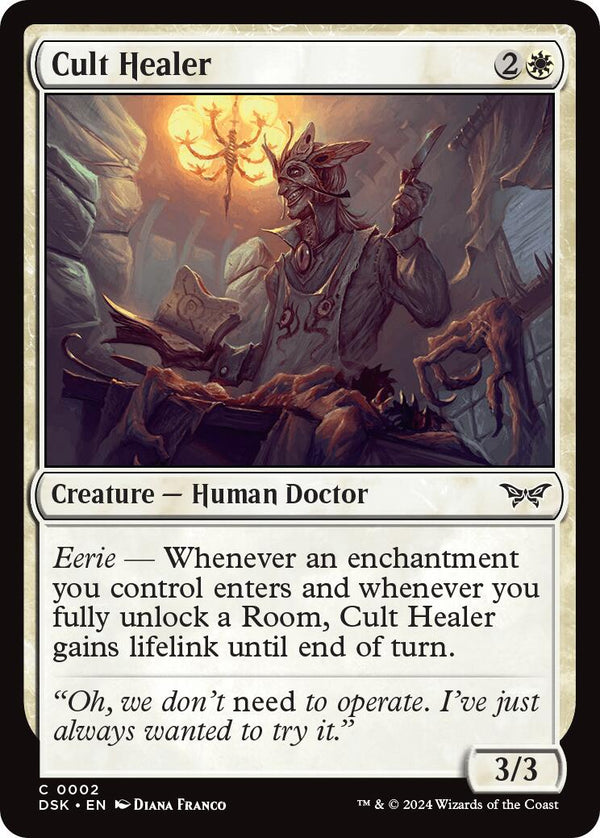 Cult Healer [DSK - 2] - Cartes Sportives Rive Sud