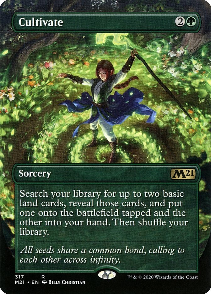 Cultivate (Alternate Art) [M21 - 317] - Cartes Sportives Rive Sud
