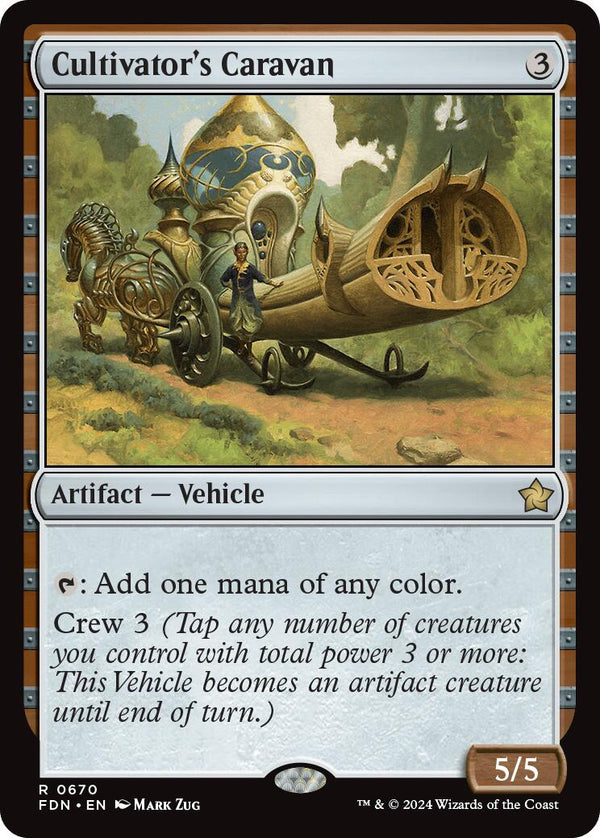 Cultivator's Caravan [FDN - 670] - Cartes Sportives Rive Sud