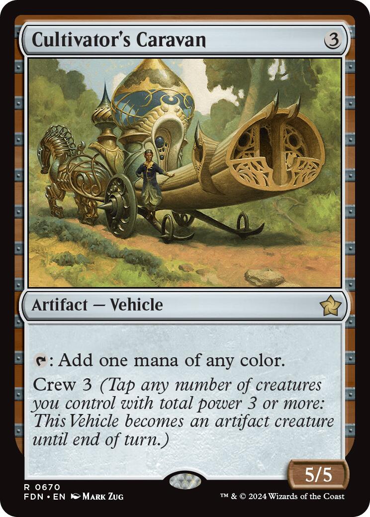 Cultivator's Caravan [FDN - 670] - Cartes Sportives Rive Sud
