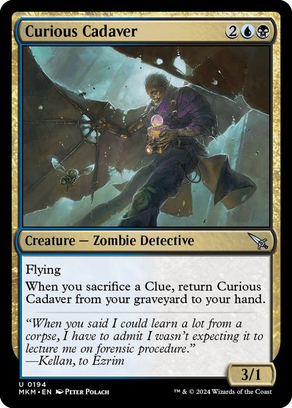 Curious Cadaver [MKM - 194] - Cartes Sportives Rive Sud