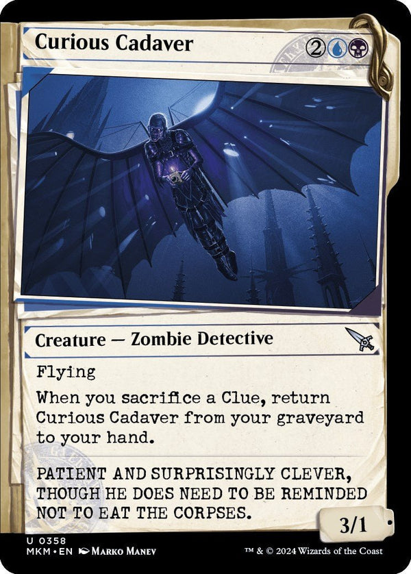 Curious Cadaver (Showcase) [MKM - 358] - Cartes Sportives Rive Sud