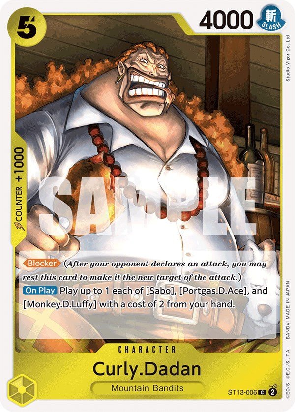 Curly.Dadan [ST - 13 - ST13 - 006] - Cartes Sportives Rive Sud