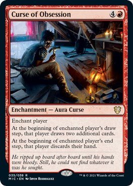 Curse of Obsession [MIC - 35] - Cartes Sportives Rive Sud