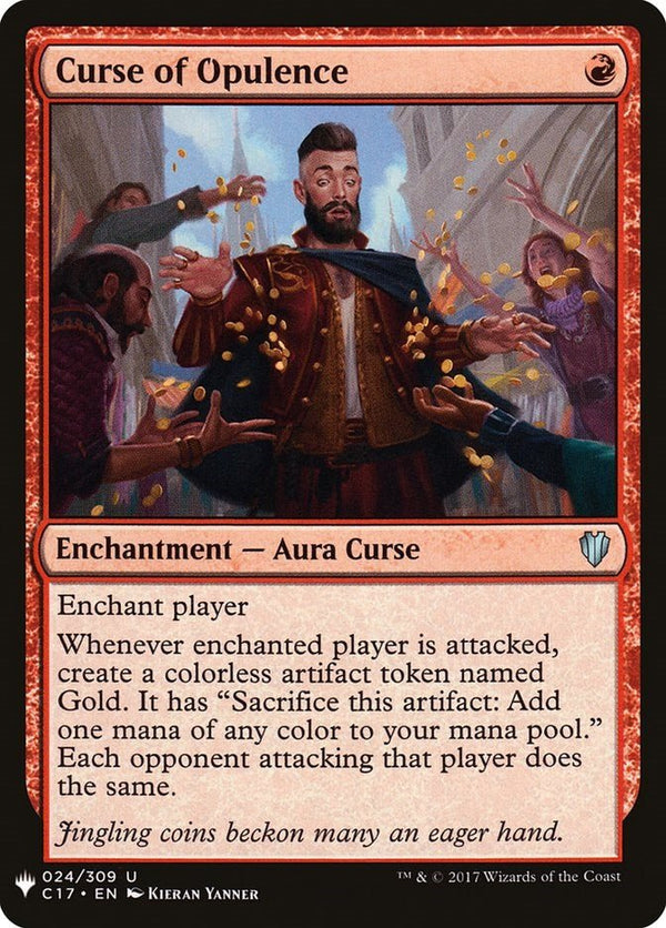 Curse of Opulence [LIST - 24] - Cartes Sportives Rive Sud
