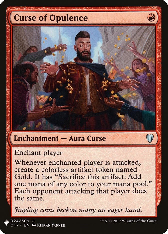 Curse of Opulence [LIST - 24] - Cartes Sportives Rive Sud