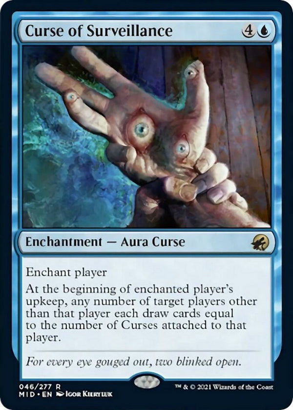 Curse of Surveillance [MID - 46] - Cartes Sportives Rive Sud