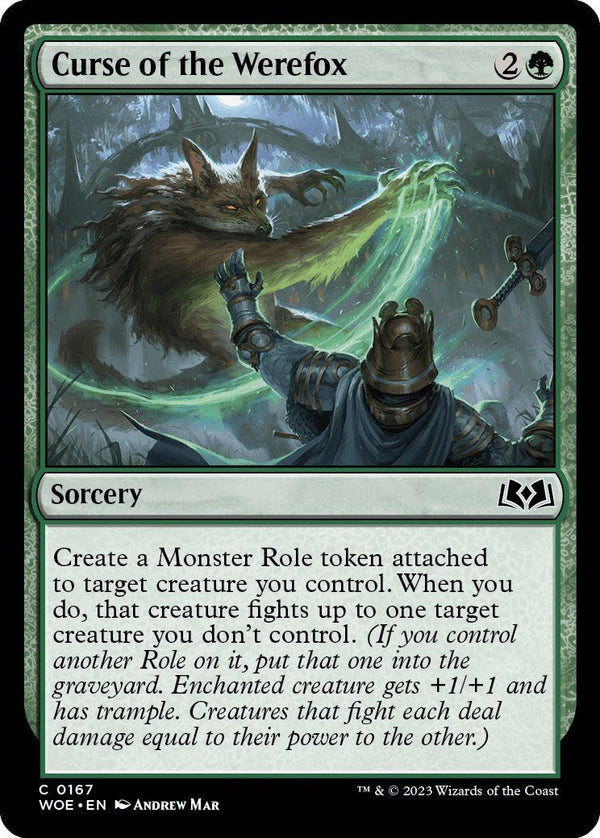 Curse of the Werefox [WOE - 167] - Cartes Sportives Rive Sud