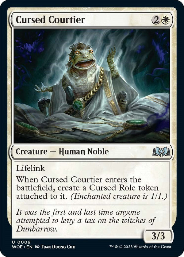 Cursed Courtier [WOE - 9] - Cartes Sportives Rive Sud