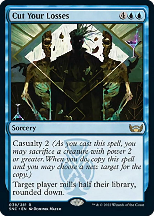 Cut Your Losses [SNC - 38] - Cartes Sportives Rive Sud