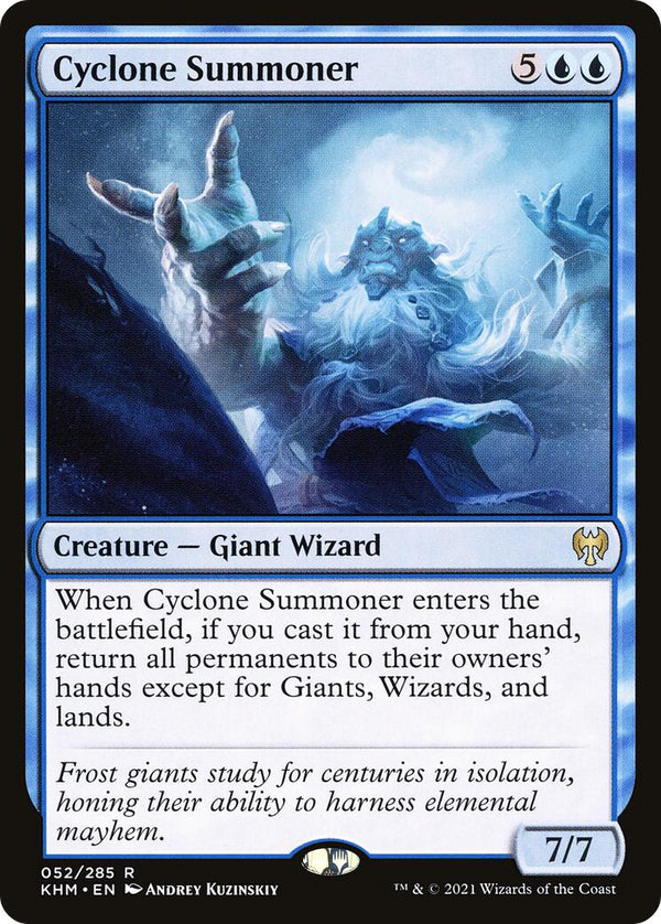 Cyclone Summoner [KHM - 52] - Cartes Sportives Rive Sud