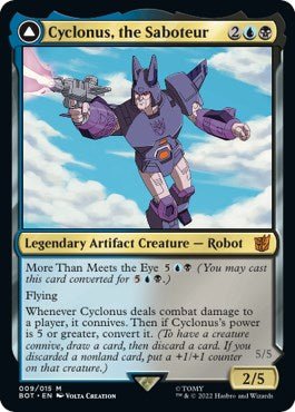 Cyclonus, the Saboteur [BOT - 9] - Cartes Sportives Rive Sud