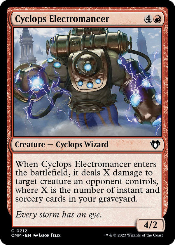 Cyclops Electromancer [CMM - 212] - Cartes Sportives Rive Sud
