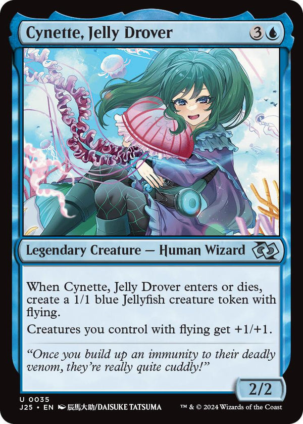 Cynette, Jelly Drover (Anime) [J25 - 35] - Cartes Sportives Rive Sud