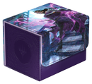 Étui de deck UG Sidewinder 100+ Xenoskin MTG Reality Fracture - Noir Rare 2