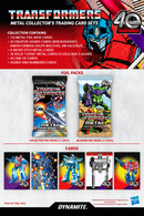Coffret métal Dynamite Transformers 40e anniversaire 2026