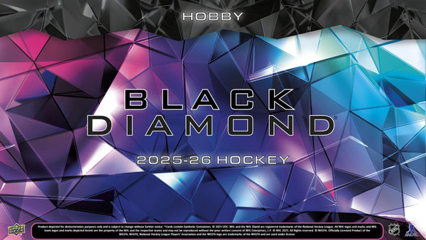 2025-26 Upper Deck Black Diamond Hockey Hobby Box
