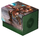Étui à deck UG Sidewinder 100+ Xenoskin MTG Reality Fracture - Vert rare 2