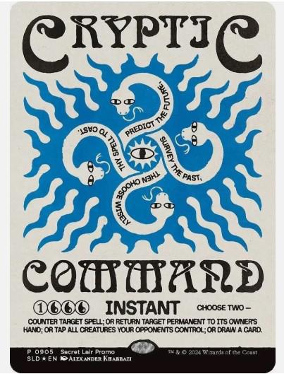 Secret Lair PROMO Cryptic Command FOIL