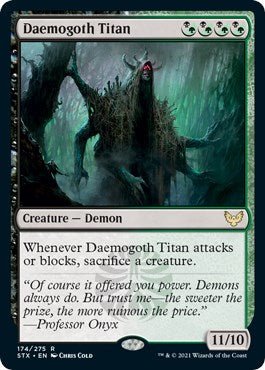 Daemogoth Titan [STX - 174] - Cartes Sportives Rive Sud