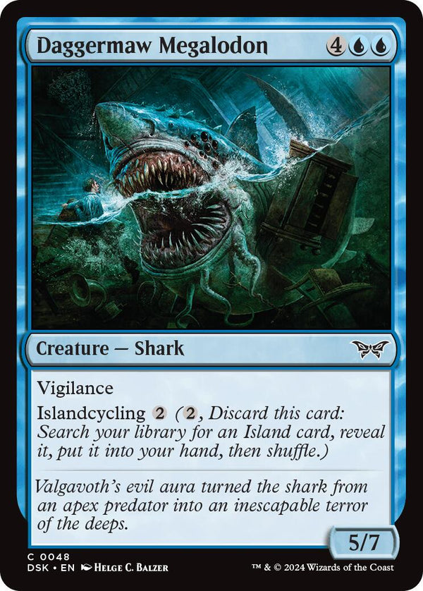 Daggermaw Megalodon [DSK - 48] - Cartes Sportives Rive Sud
