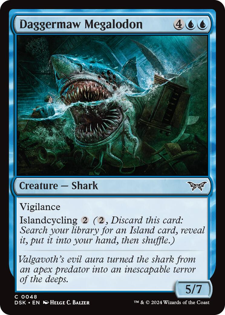 Daggermaw Megalodon [DSK - 48] - Cartes Sportives Rive Sud