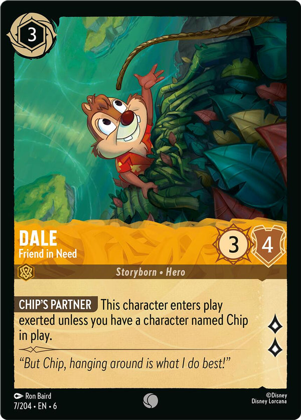 Dale - Friend in Need [6 - 7/204] - Cartes Sportives Rive Sud