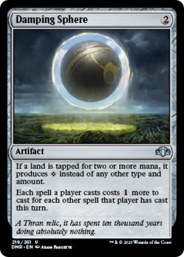 Damping Sphere [DMR - 219] - Cartes Sportives Rive Sud