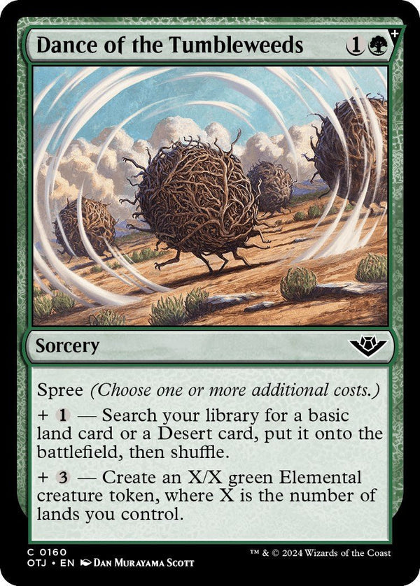 Dance of the Tumbleweeds [OTJ - 160] - Cartes Sportives Rive Sud