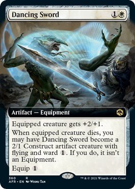 Dancing Sword (Extended Art) [AFR - 360] - Cartes Sportives Rive Sud